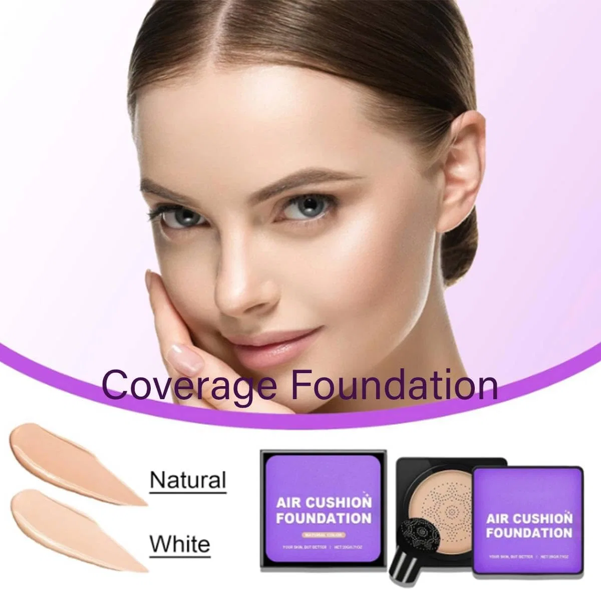BB-крем Serentia Cream Fluorless Radiant Skin Instantly, с эффектом сияния, оттенок Ivory, 20 г — фото 2