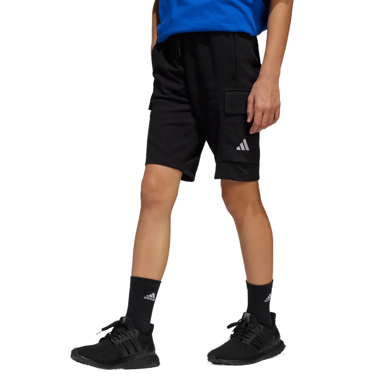Короткие шорты Grade School Moderate Adidas, черный — фото 2