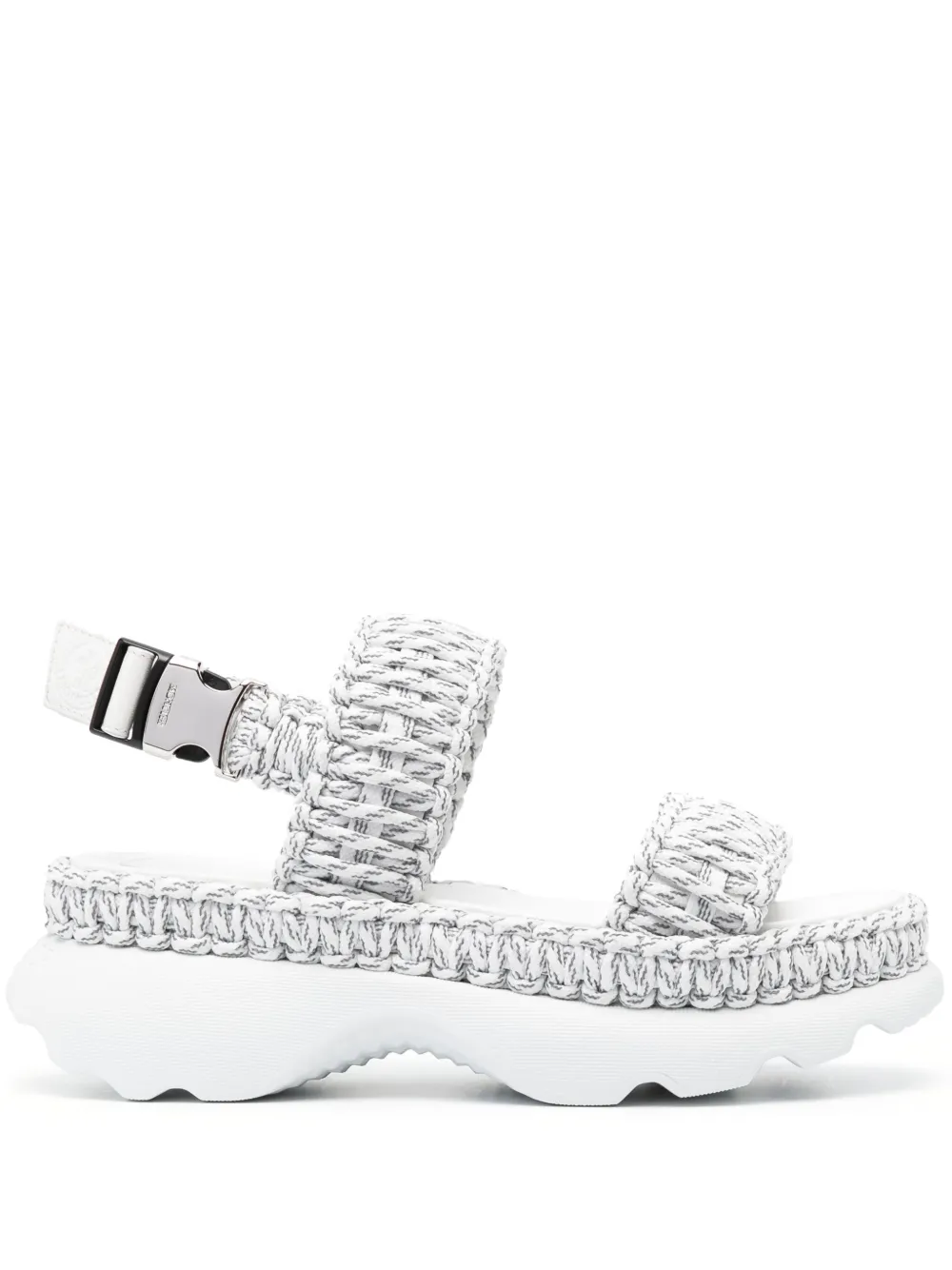 Плетеные сандалии Belay MONCLER, серый