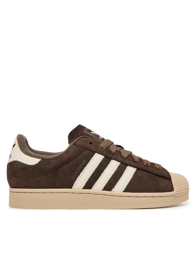 Adidas Кроссовки Superstar II IH9314 коричневые