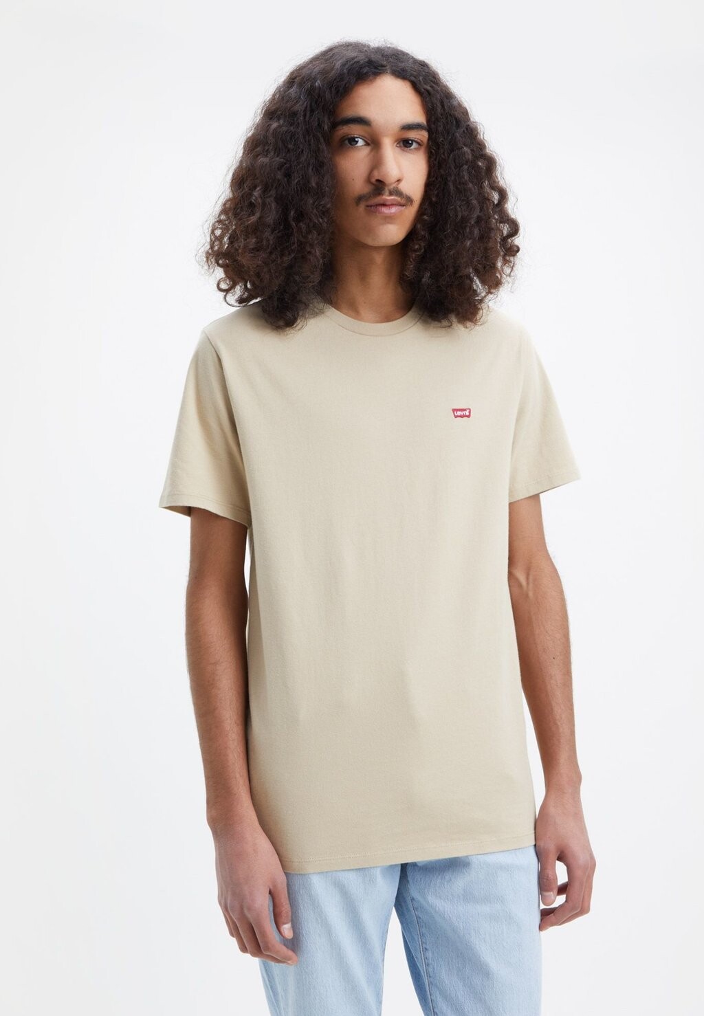

Футболка с принтом Original Tee Levi's, бежевый