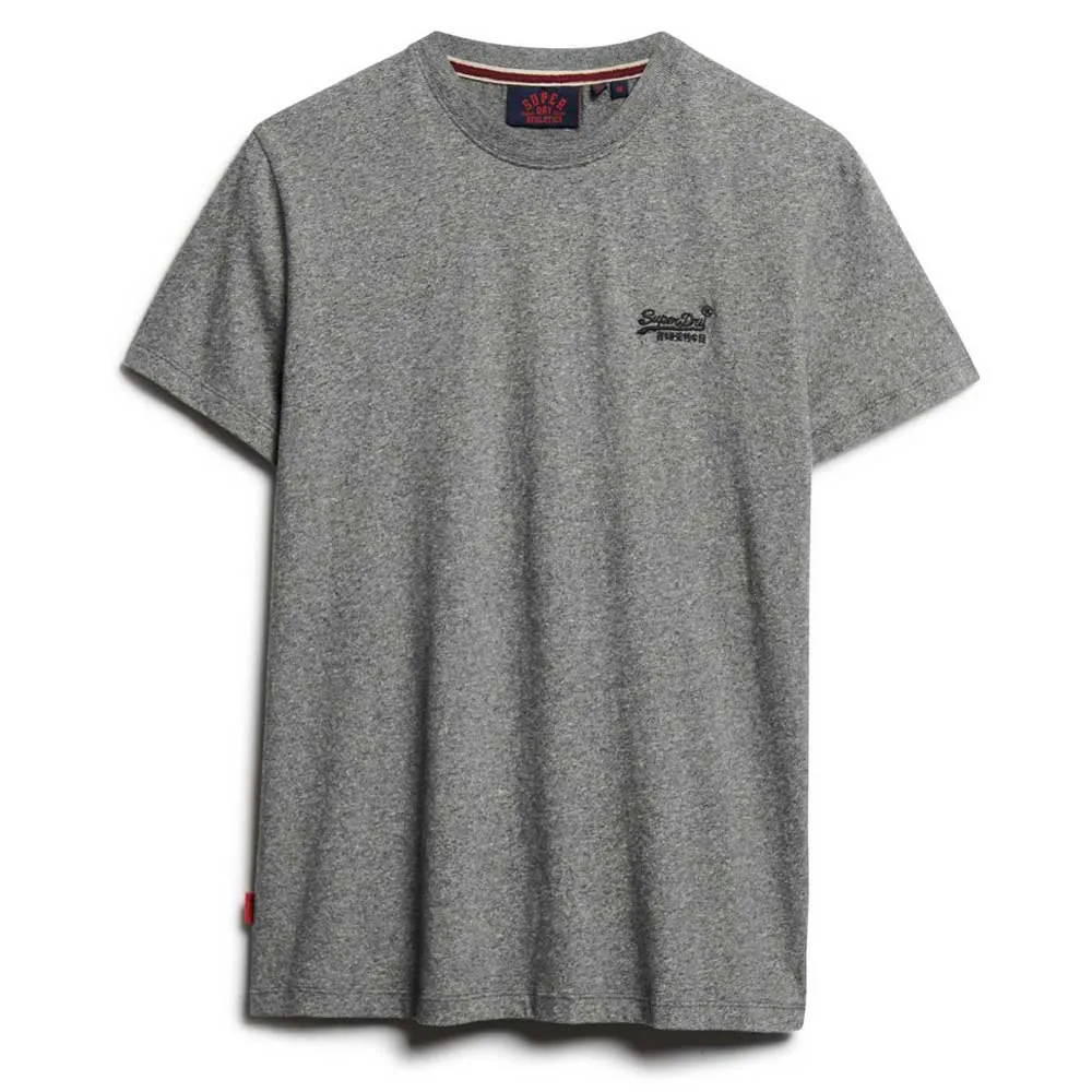 

Футболка Superdry Essential Logo Embroidered, серый