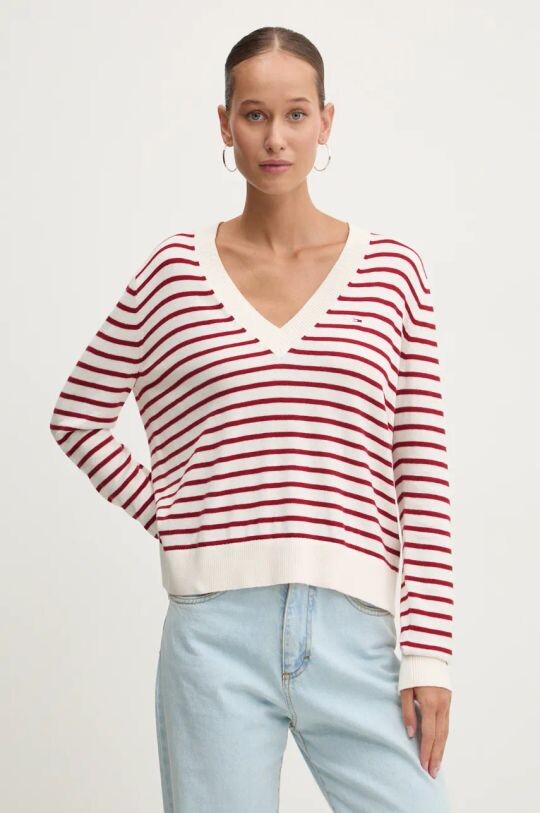 

Свитер Tommy Jeans, красный