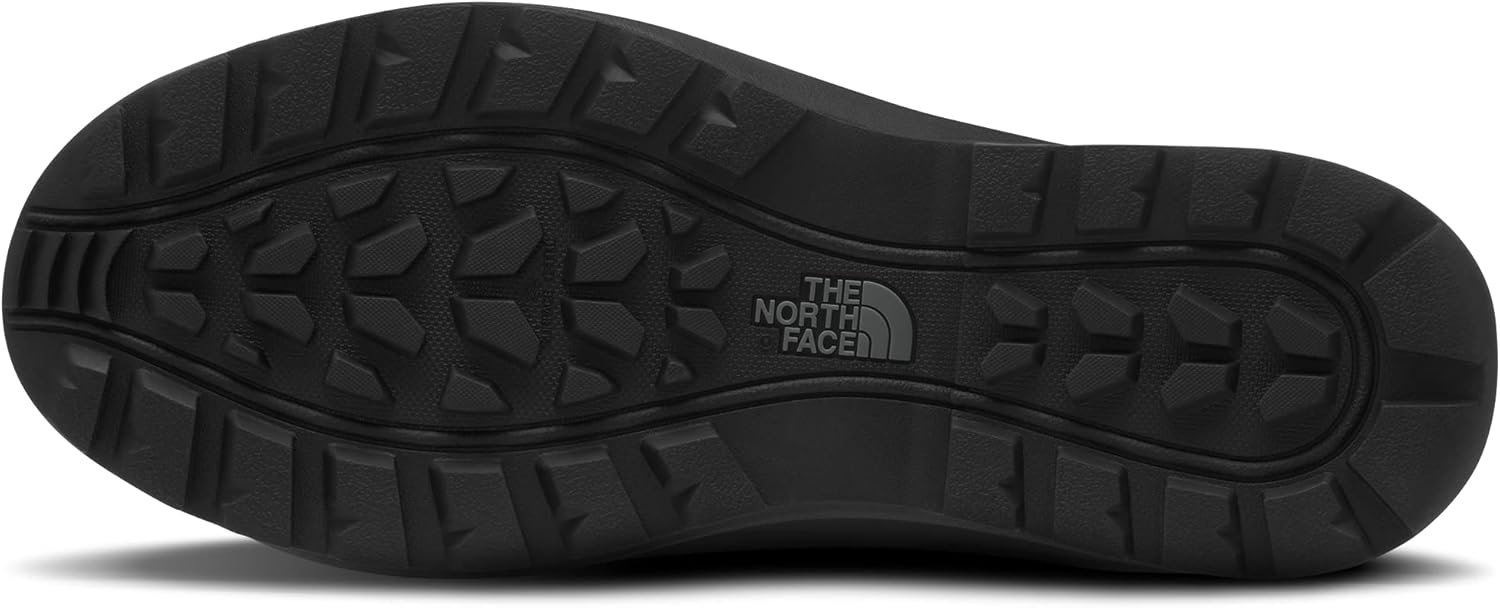 Мужские водонепроницаемые снежные ботинки The North Face Chilkat V с шнуровкой, 200 г премиальной теплоизоляции, черный/коричневый — фото 2