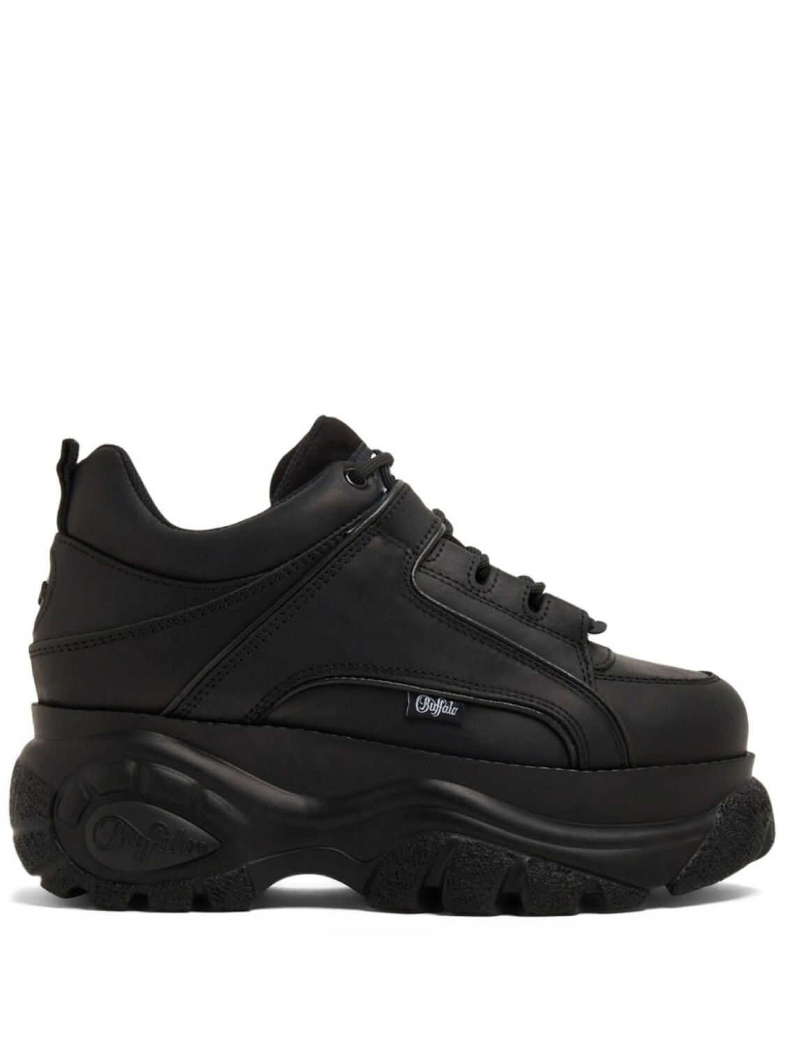 Buffalo массивные кроссовки Classic Low, черный