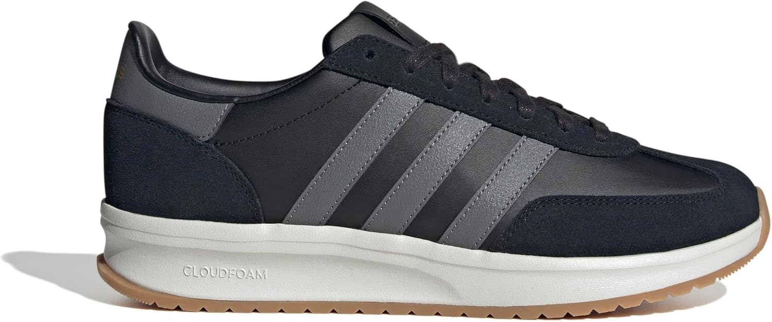 Мужские кроссовки для бега adidas Run 72, черный/серый — фото 2