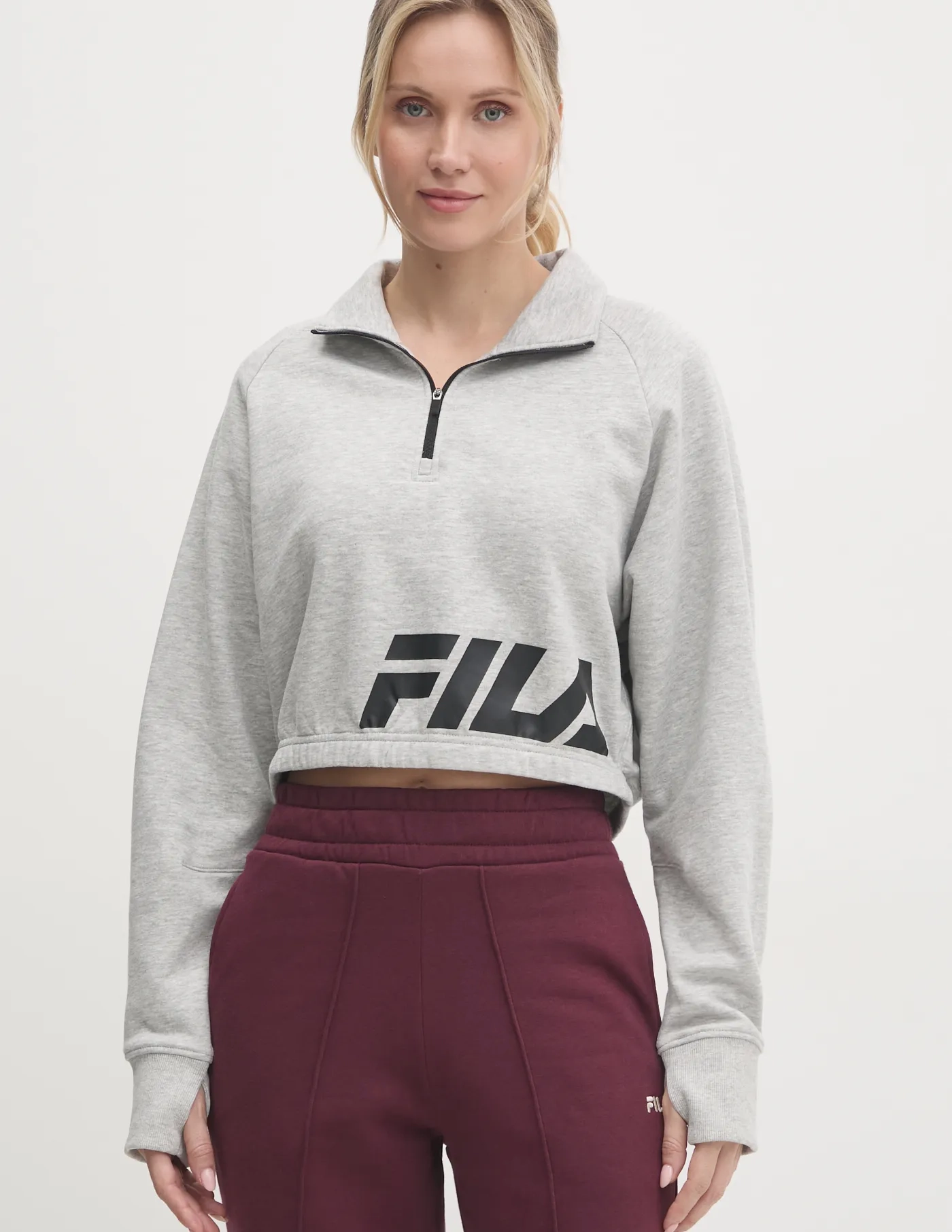 

Толстовка Торреглия Fila, серый