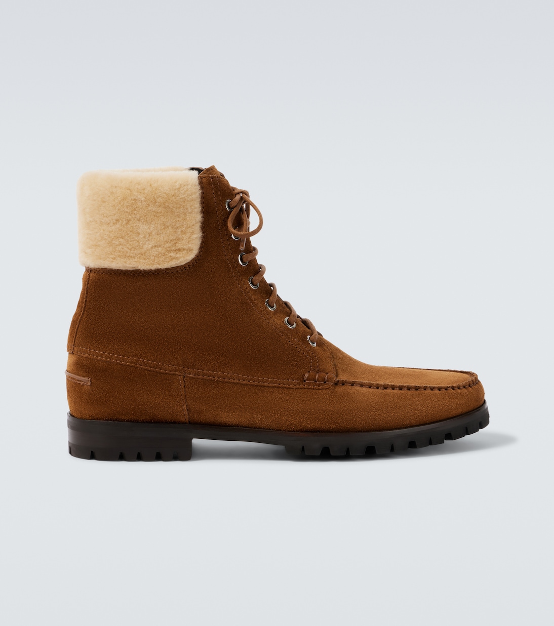 

Сапоги из замши с отделкой из овчины Sycamor Manolo Blahnik, 2079 Dbrw