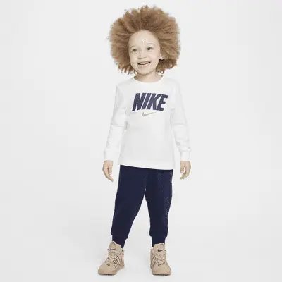 

Брюки Nike Sportswear Club Toddler 2-Piece Pants Set, темно-синий