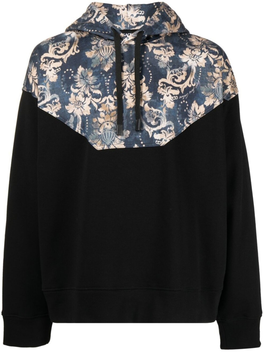

Versace Jeans Couture худи с цветочным принтом, черный