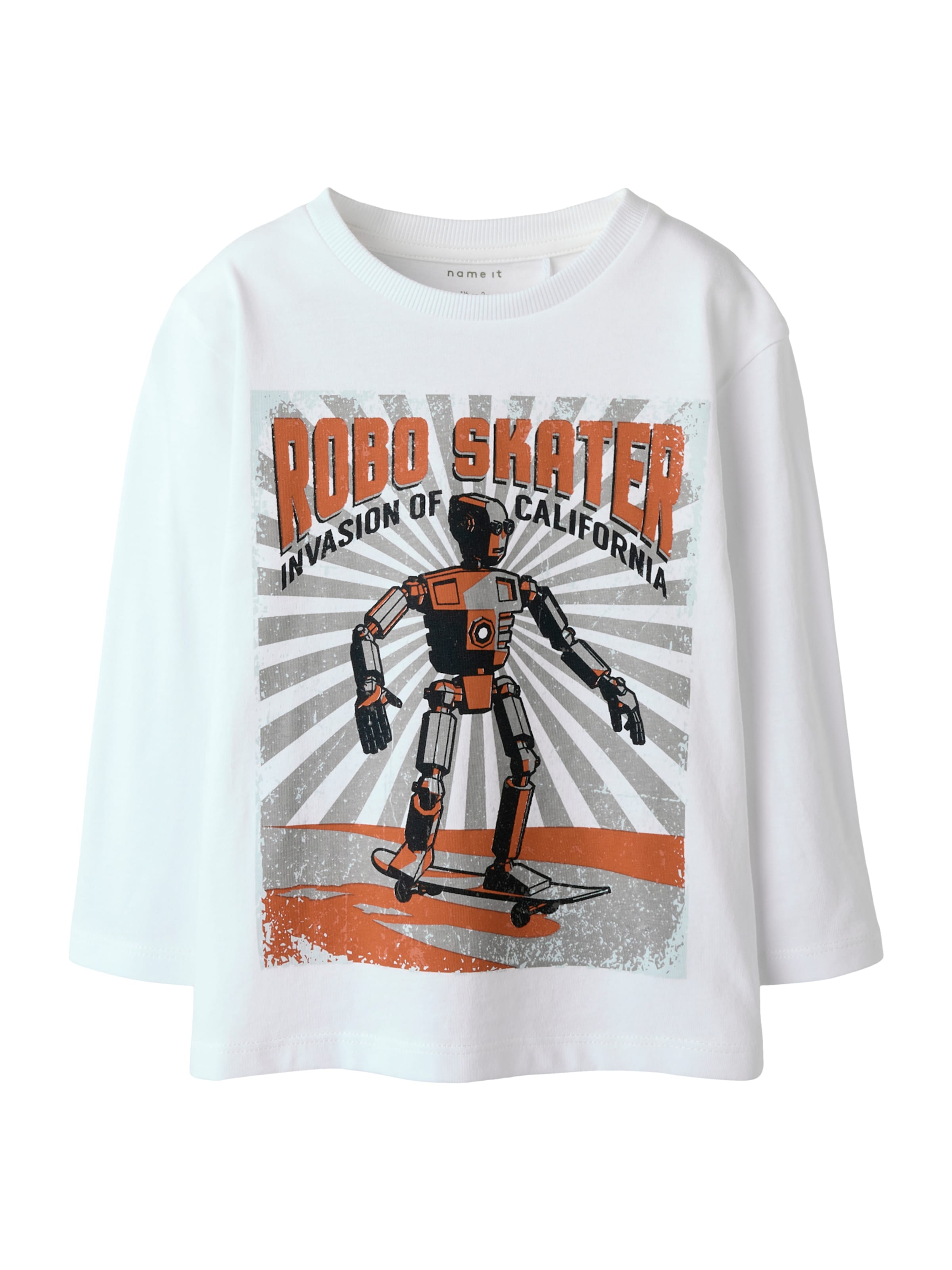 

NAME IT Лонгслив 'NMMTINUS' в белом цвете