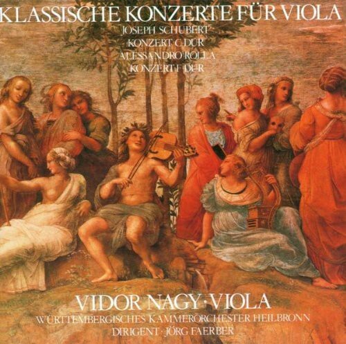 

CD диск Schubert / Rolla / Nagy / Faerber: Classical Concertos for Viola & Orchestra