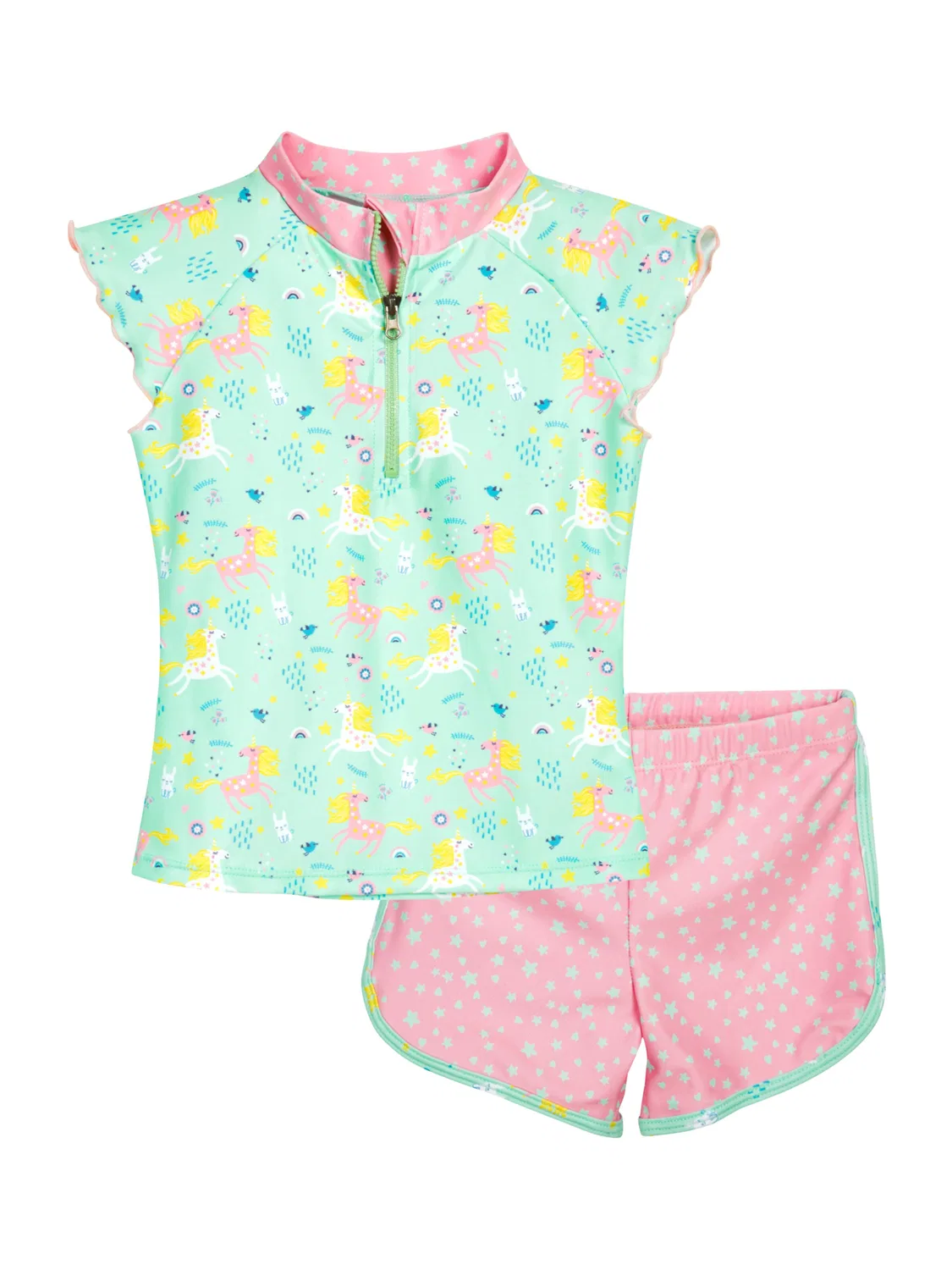 Защита от УФ-излучения 'Эйнхорн' Playshoes, Mint/Light Pink