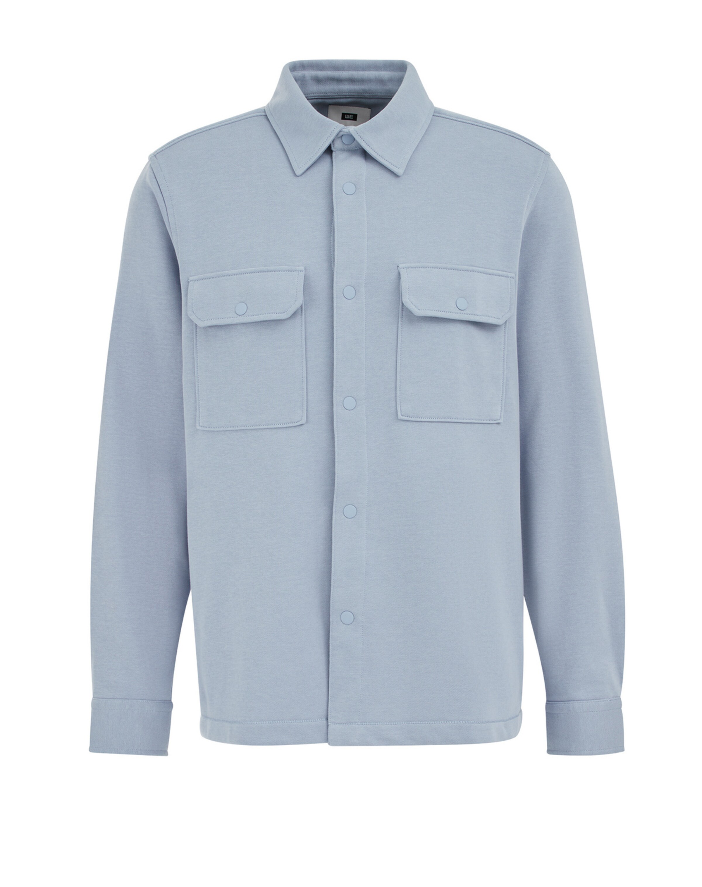 

WE Fashion Куртка для межсезонья в светло-голубом цвете