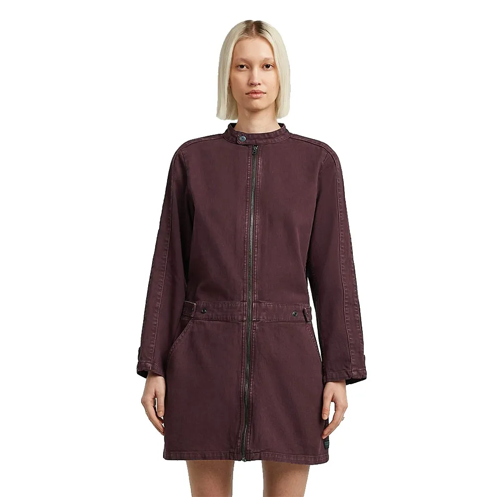 

Платье с длинным рукавом G-Star Moto Mini, фиолетовый