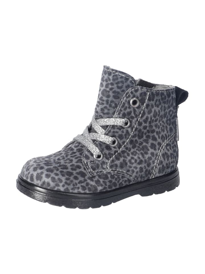 

Ricosta Серые ботинки на шнуровке