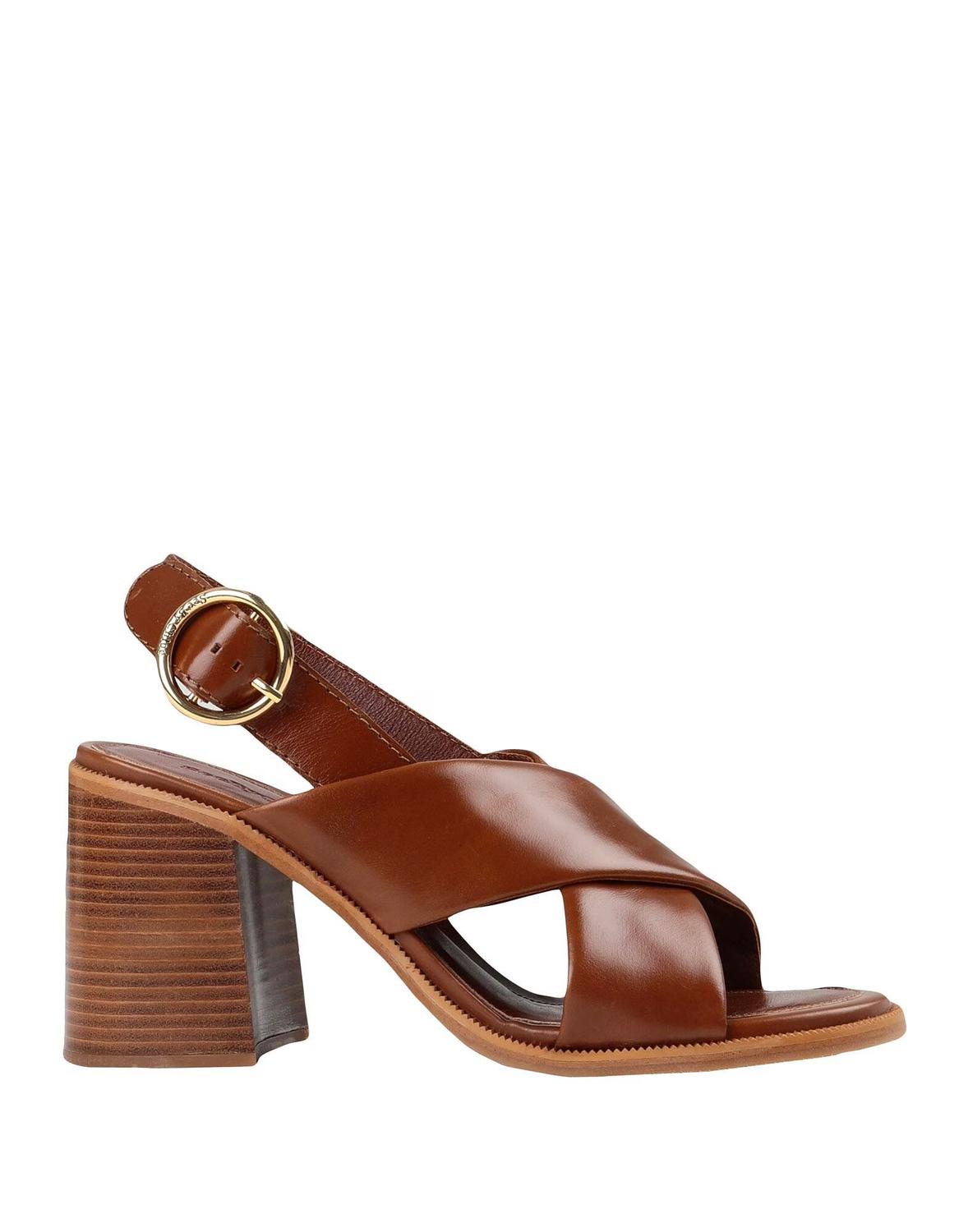 Сандалии See By Chloé, коричневый