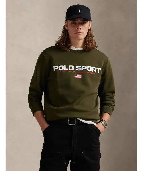 

Толстовка Regular fit Polo Ralph Lauren, зеленый
