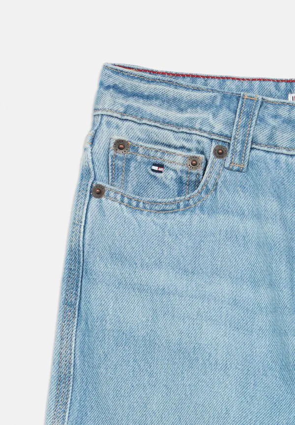 Джинсы свободного кроя с широкими штанинами Tommy Hilfiger, Light Blue Denim — фото 3
