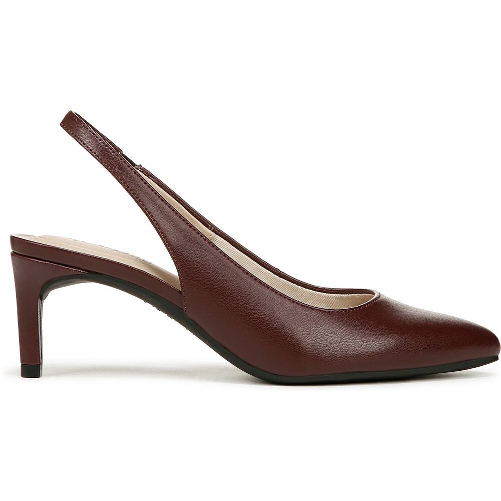 Женские туфли LifeStride Annalize на каблуке с открытой пяткой, цвет Sienna Tan — фото 2
