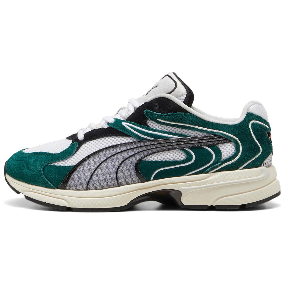 

PUMA Дышащие массивные низкие кроссовки унисекс зеленый белый, цвет Green White