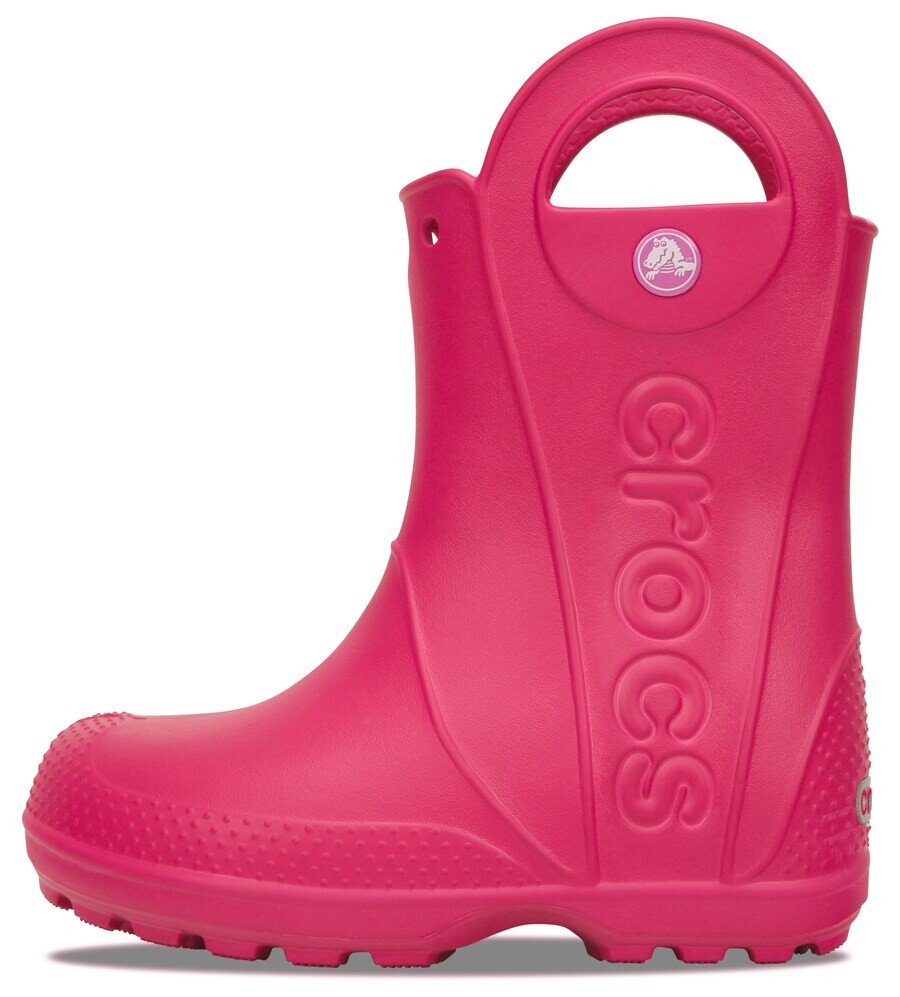 

Ботинки Crocs Rubber Boots Handle It, тёмно-розовый