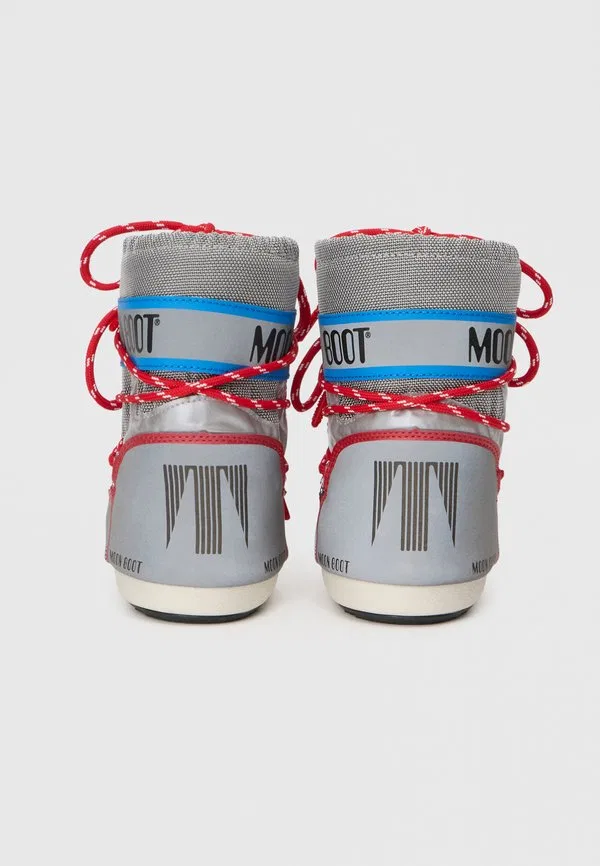 Зимние ботинки icon space racing, серебристый/синий/красный Moon Boot, Silver-Coloured/Blue/Red — фото 3