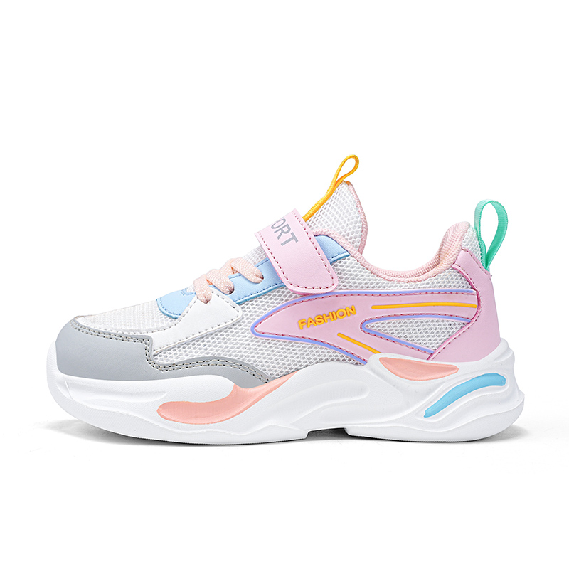 

Противоскользящая износостойкая повседневная обувь для детей FIRS Kids, розовый