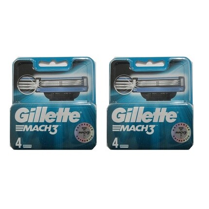 

Gillete Mach 3 4 Картриджные лезвия, Gillette
