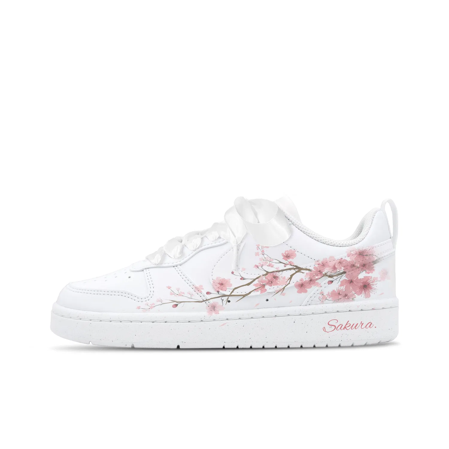 Кроссовки детские Nike Court Borough Cherry Blossom Low Pink White