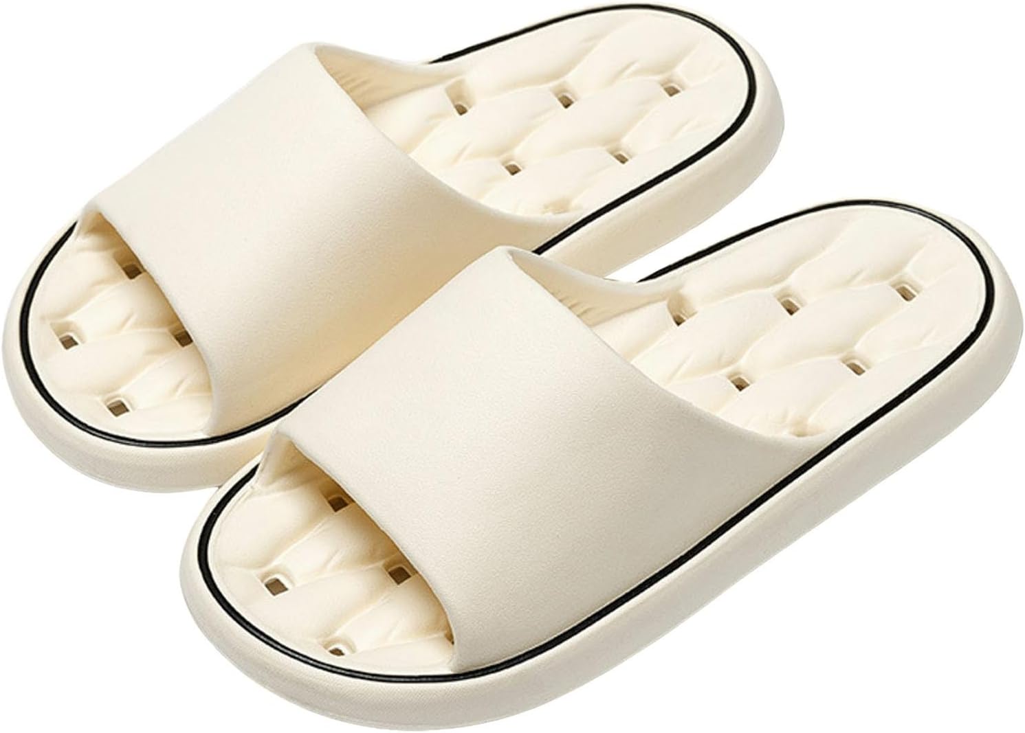 

Тапочки Cloud для женщин и мужчин, нескользящие, легкие, с мягкой подошвой, быстросохнущие, домашние тапочки Generic, белый