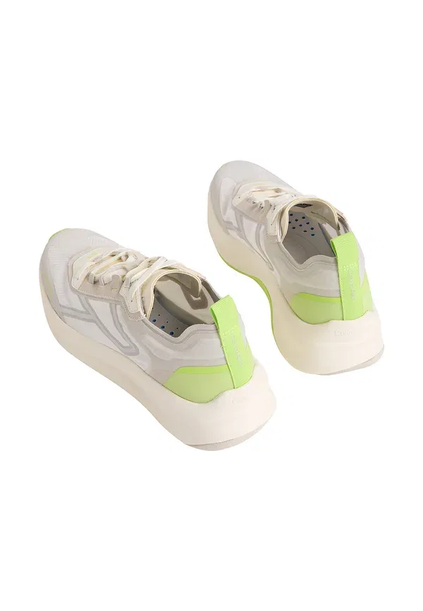 Кроссовки Calvin Klein Chunky run laceup stripe ny, белый маршмеллоу милки — фото 4