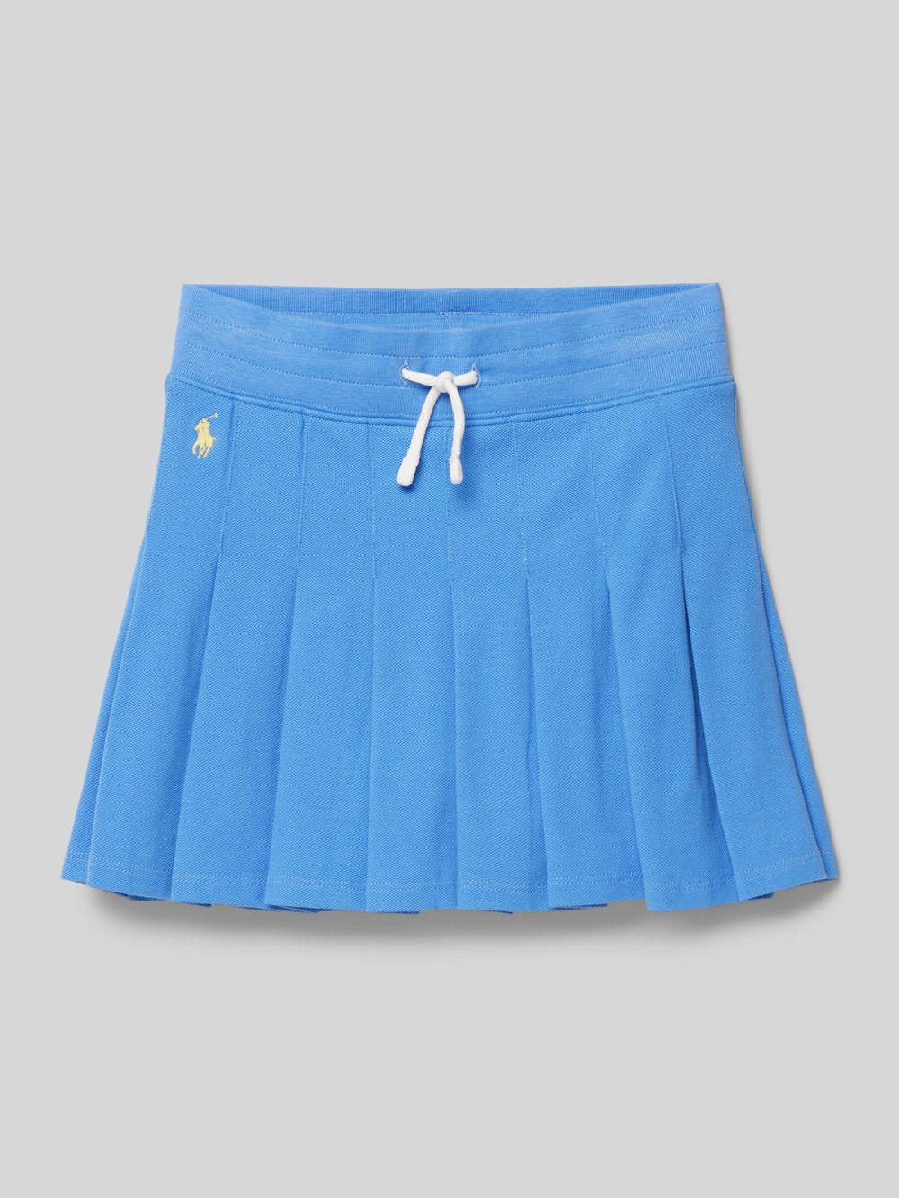 

Юбка с вышитым логотипом Polo Ralph Lauren Teens, синий