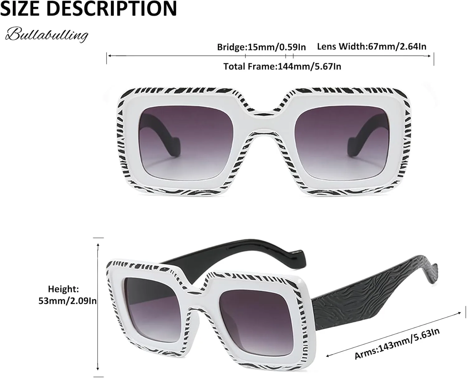 

Женские солнцезащитные очки Bullabulling с толстыми линзами, модные большие очки для вождения, женские солнцезащитные очки с защитой от УФ-излучения, C11