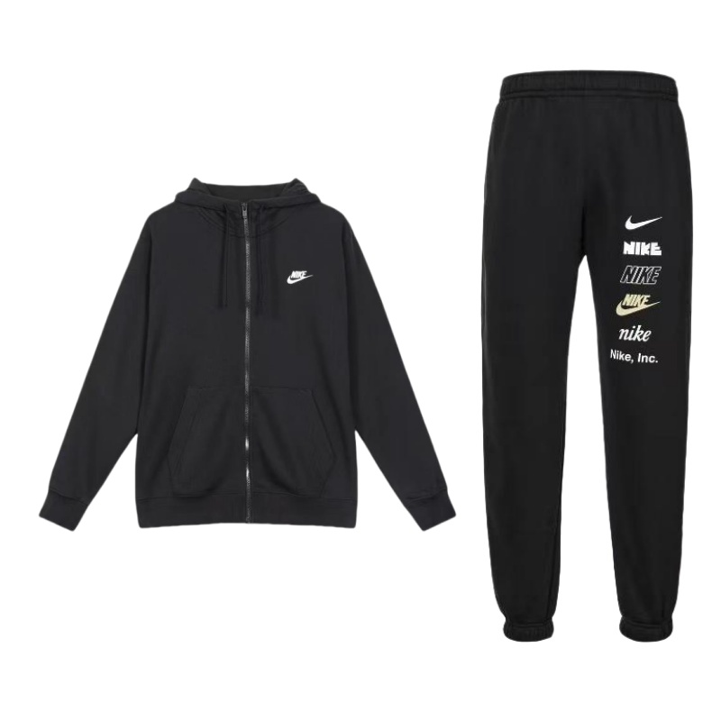 

Nike Повседневный спортивный костюм мужской черный