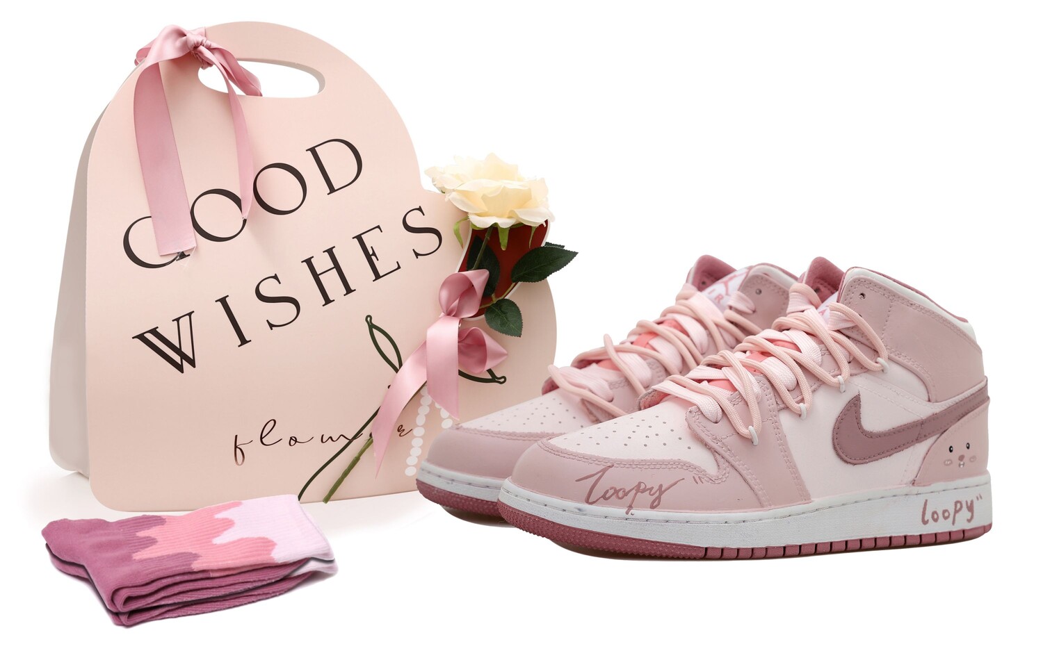 Jordan Air Jordan 1 винтажные баскетбольные кроссовки женские, Vivid Gradient
