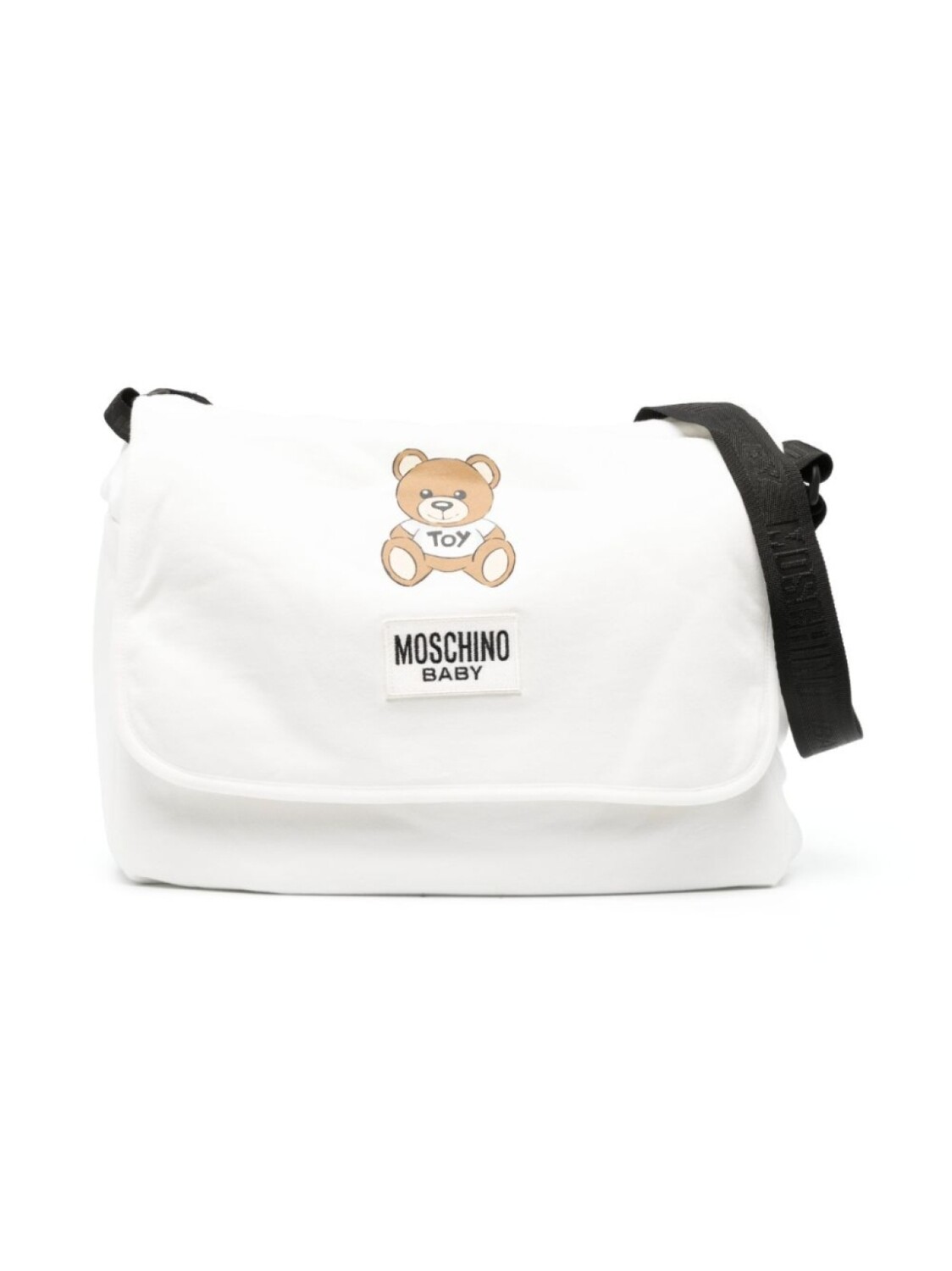 

Moschino Kids пеленальная сумка Teddy Bear, белый