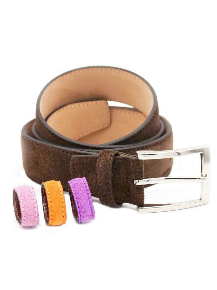 

BGents Мужской пояс коричневого цвета