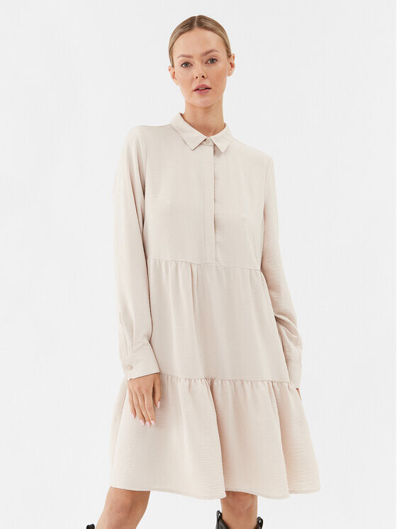 

Платье на каждый день, стандартного кроя Vero Moda, бежевый