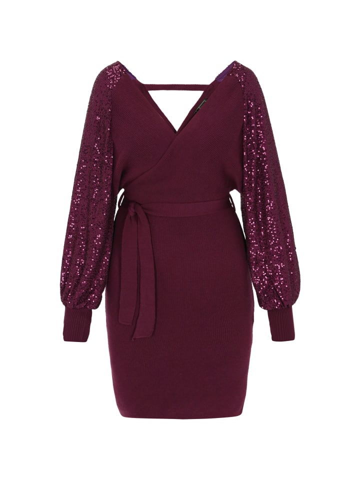 

Faina Женское платье бордового цвета