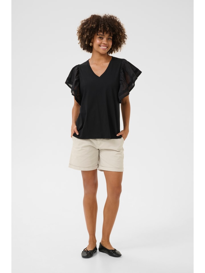 

CULTURE Футболка CUaca свободного кроя, черная