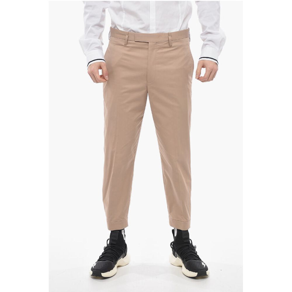 

Брюки BARRETT METAL Slim Fit с регулируемыми щиколотками Neil Barrett, Brown