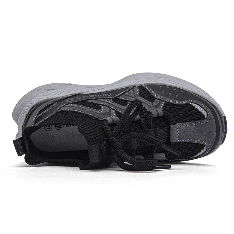 Кроссовки NAVIGARE Kids Lifestyle Shoes Kids Low-top Gray, черный — фото 4