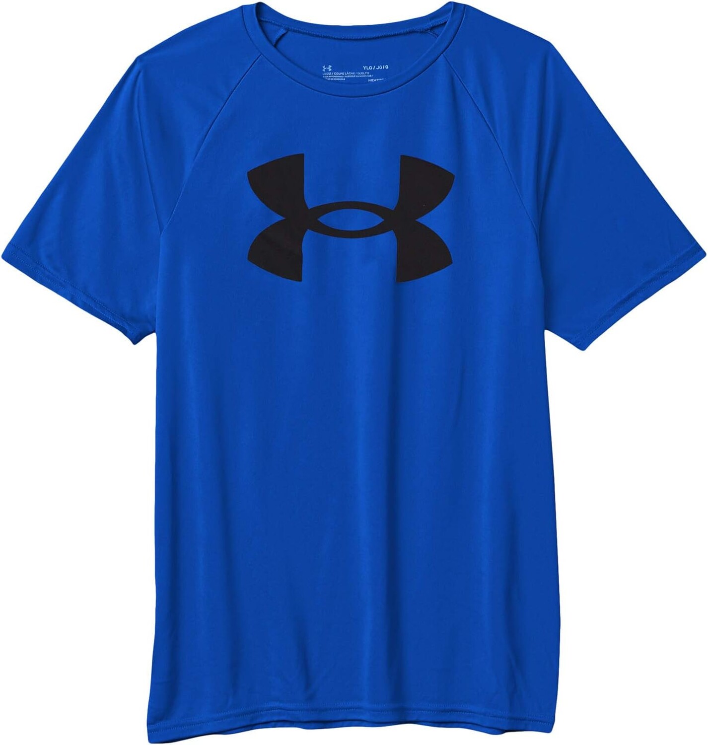 

Tech Big Logo с коротким рукавом (Big Kids) Under Armour, цвет Royal/Black