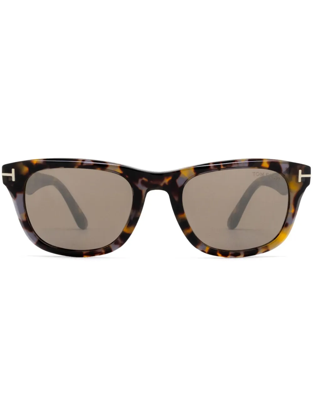 

Солнцезащитные очки Kendel в квадратной оправе TOM FORD Eyewear, коричневый