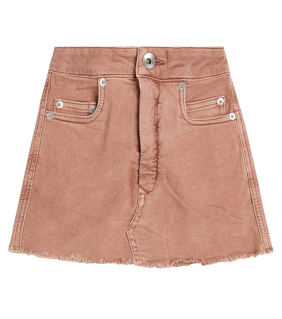 

Джинсовая юбка Rick Owens Kids, Dark Pink