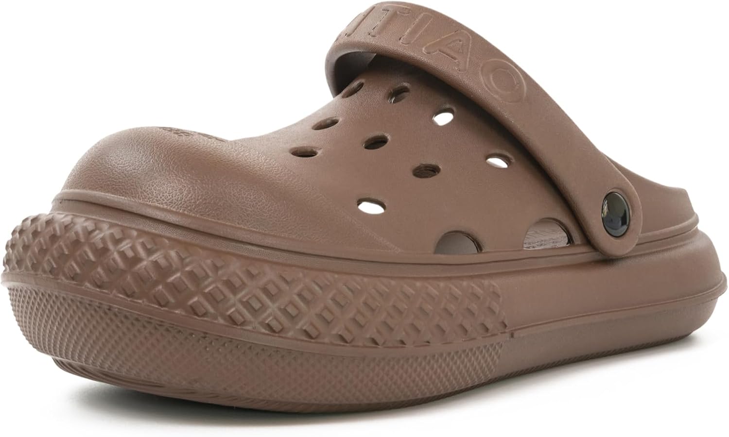 

Мужские и женские сабо с поддержкой свода стопы, легкие пляжные шлепанцы для улицы, удобные слипоны на открытом воздухе, универсальная садовая обувь Hormauword, коричневый