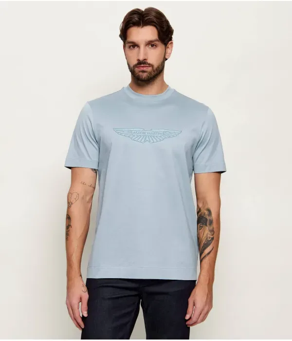 Футболка C-Taut 249_AM regular fit Boss, небесно-голубой