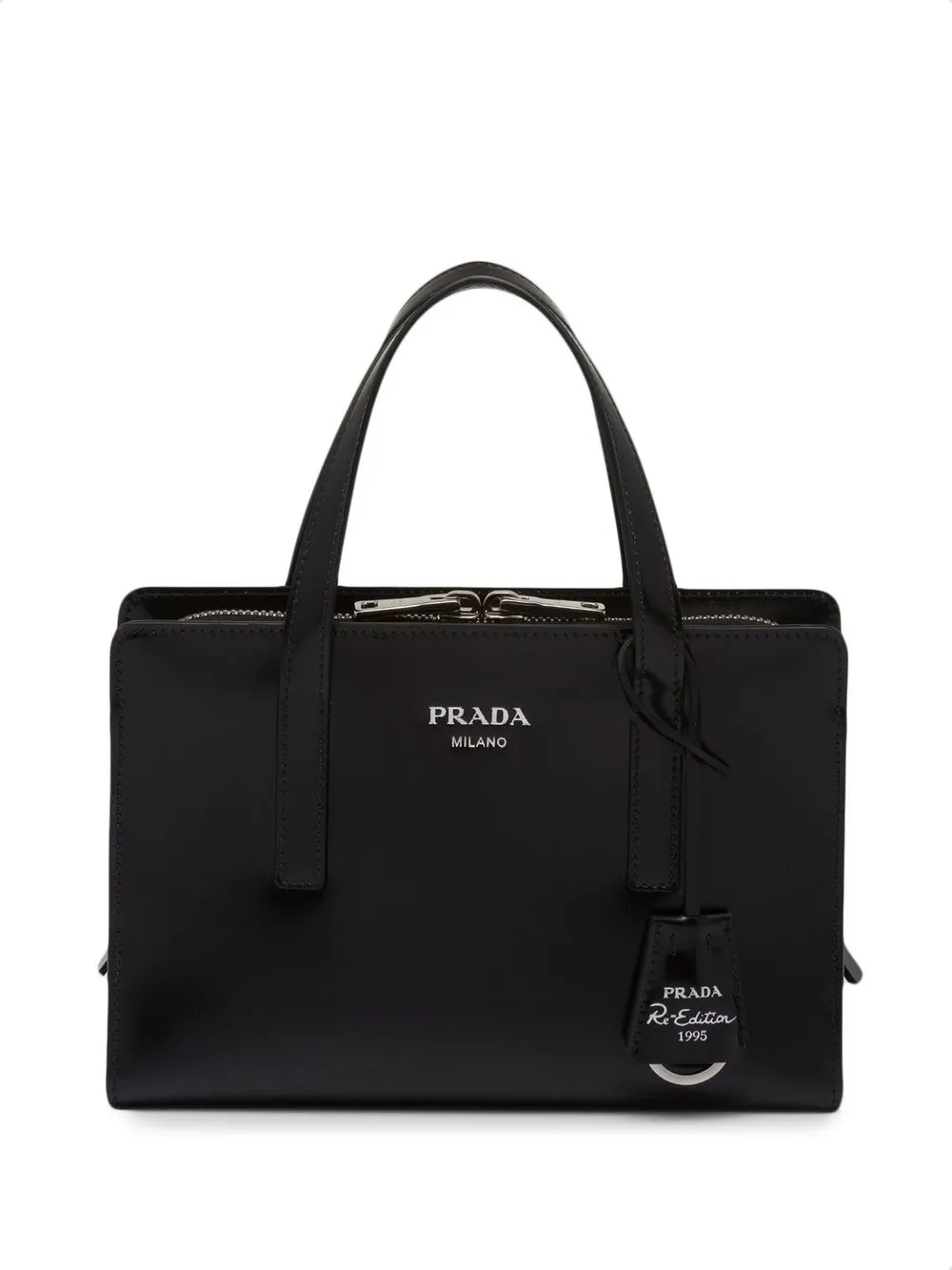 

Маленькая сумка-тоут Re-Edition 1995 Prada, черный