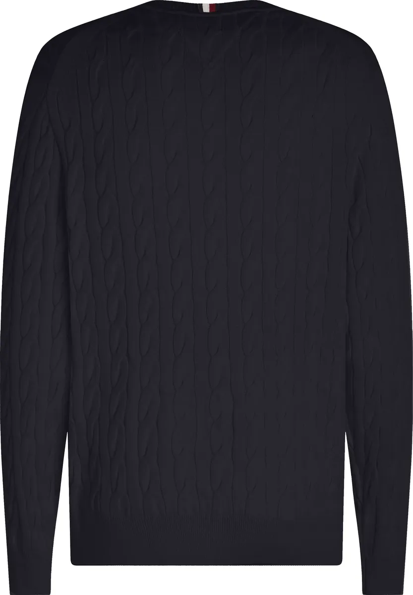 Вязаный свитер Tommy Hilfiger "CLASSIC CABLE CREW NECK", цвет Desert Sky — фото 2